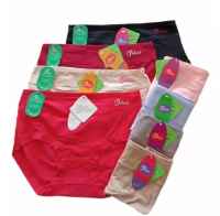 PAKET ISI 6 dan 12 pcs celana dalam wanita super soft polini import