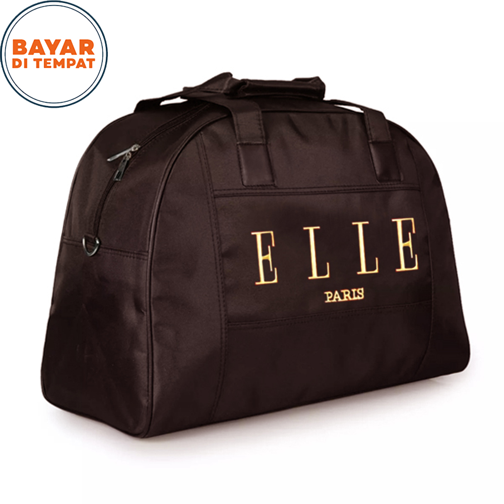 Tas Travel Bag Elle 300 Tas Perlengkapan Bayi Tas Pakaian Tas 2in1 Bisa Selempang dan Jinjing- Coffee