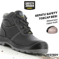 Sepatu Safety Jogger Bestboy S3 Sepatu Proyek Sepatu Pekerja Ujung Besi Anti Paku Antistatic ESD
