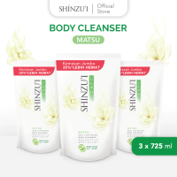 [Paket isi 3] Shinzui Body Cleanser Matsu Refill 725ml