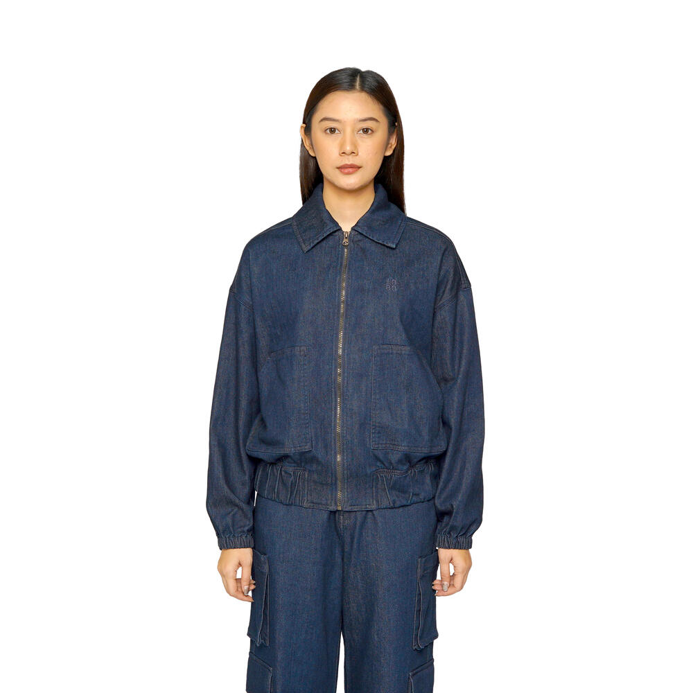 910010237  WS BREE DENIM BOMBER