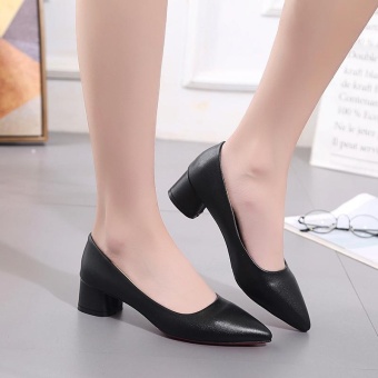 LCFU764 wanita fashion sepatu hak tinggi putri pernikahan pointing to her Office wanita her-10