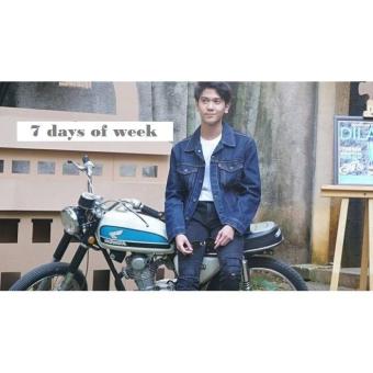 7dayofweek - jaket jeans denim dilan biowash / HOT ITEM
