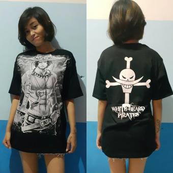 Aduuh Kaos T-Shirt Distro Premium Anime One Piece Portgas D. Ace Best Seller