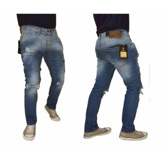 Cek Harga Baru Celana Jeans Sobek Wanita Model Terbaru 