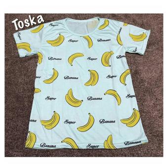 CS - TSHIRT / KAOS BANANA SUPER I SOFT SPANDEX I KUALITAS I COD I BAYAR