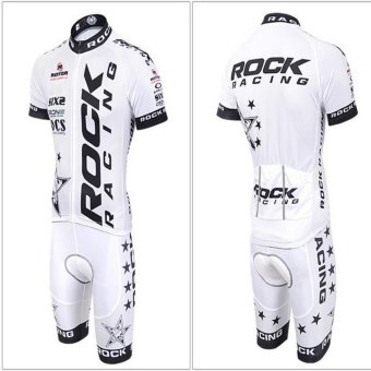 Bersepeda Jersey Sepeda Jersy Kemeja + Empuk Shorts Bersepeda Pakaian Set MTB Mountain Bike Pakaian Jersey