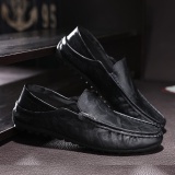 Fashion Memakai Sepatu Kulit Pria Mengendarai Mobil Sepatu Loafers Sepatu Kasual Baju Inggris-Internasional Januari 2019 - 2 Fashion Memakai Sepatu Kulit Pria Mengendarai Mobil Sepatu Loafers Sepatu Kasual Baju Inggris-Internasional - 2