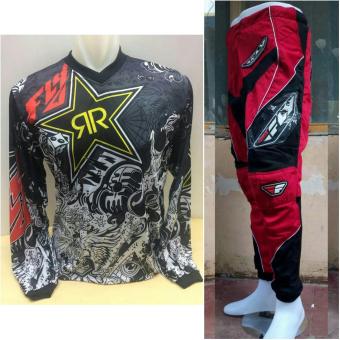 Jersey Motocross Hitam Jersey Kekinian Online