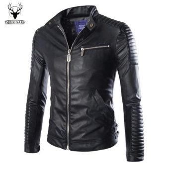 Jaket Kulit Sintetis Pria / Jaket Motor