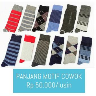 Kaos Kaki Panjang Motif Cowok