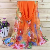 Lvshoping Fashion Wanita Bunga Syal Bergambar Syal Kain Sifon-Intl Januari 2019 - 2 Lvshoping Fashion Wanita Bunga Syal Bergambar Syal Kain Sifon-Intl - 2