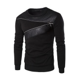 Pria Musim Dingin Hangat Splicing Kulit Sweatshirt Sweter Jaket Mantel Pakaian Bersepeda-Internasional Januari 2019 - 2 Pria Musim Dingin Hangat Splicing Kulit Sweatshirt Sweter Jaket Mantel Pakaian Bersepeda-Internasional - 2