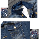 Pria Fashion Denim Jaket Musim Gugur Dan Musim Dingin Kasual Jeans Pelangsing Coatmen 'S Jaket Denim Biru Muda-Intl Januari 2019 - 3 Pria Fashion Denim Jaket Musim Gugur dan Musim Dingin Kasual Jeans Pelangsing Coatmen 'S Jaket Denim Biru Muda-Intl - 3