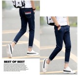 Baru 9 Poin Jeans Pria Besar Ukuran Celana Korea-Internasional Januari 2019 - 4 Baru 9 Poin Jeans Pria Besar Ukuran Celana Korea-Internasional - 4