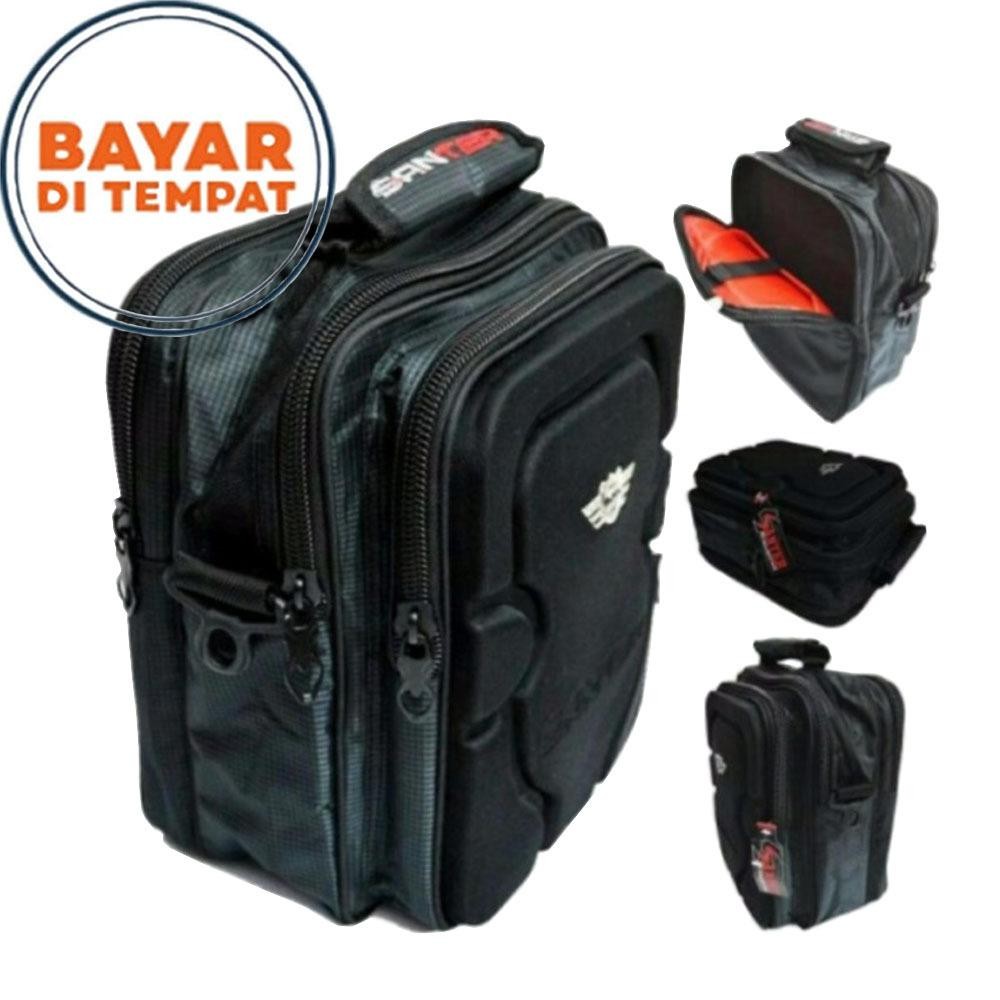 SANTER Tas Selempang Emboss Ipad SN0001 8 - Black Original santer tas selempang emboss ipad sn0001 8 – black original