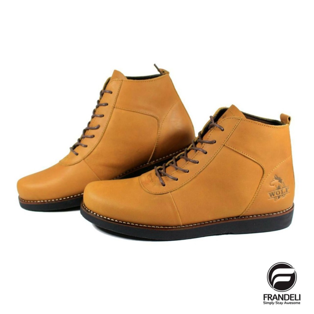 SEPATU - Masino Leather Boots Klasik Lace Up Sepatu Pria Kulit Asli Original sepatu – masino leather boots klasik lace up sepatu pria kulit asli original