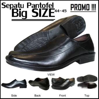 Sepatu Pantofel Pria Ukuran Besar / Black Pantopel Big Size 44 & 45 - 765E9D