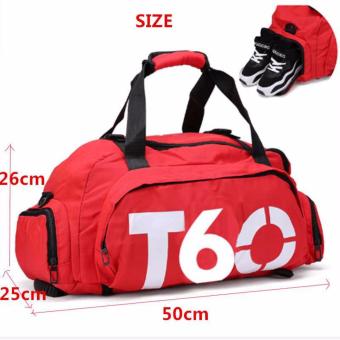 Tas Ransel dan Duffel Gym Bag Tas Gym Tas Olahraga - Merah