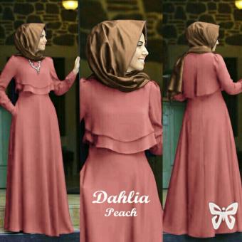 Trend Baju - Maxi Dahlia Uk L - Peach