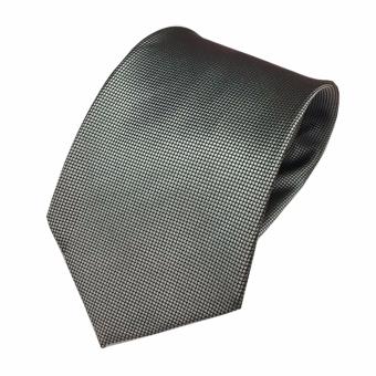 VM Dasi Fashion Slim Polos bIntik - Slim Tie Silver Abu