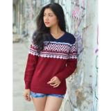 Women Lombus Tribal Sweater - Rajut Tribal - Navy Januari 2019 - 2 Women Lombus Tribal Sweater - Rajut Tribal - Navy - 2