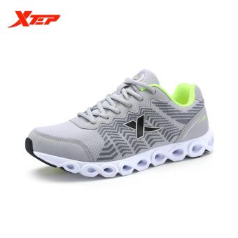 XTEP Baru Pria Fashion Desain Sport Sepatu Sepatu Lari Pria Athletic Outdoor Sport Sneakers-Intl