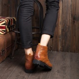 Yozo Pria Sepatu Bot Tinggi Top Retro Brogues BOOT BOOT Kulit Asli Nyaman Tren Pria Quality Sepatu-Intl Januari 2019 - 4 Yozo Pria Sepatu Bot Tinggi Top Retro Brogues BOOT BOOT Kulit Asli Nyaman Tren Pria Quality Sepatu-Intl - 4