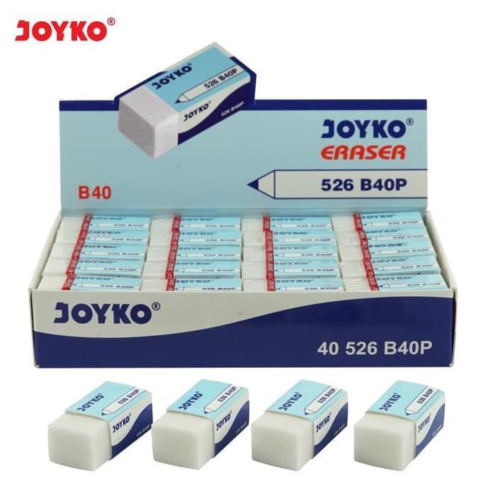 Penghapus / Stip Joyko Putih Kecil (40PCS)