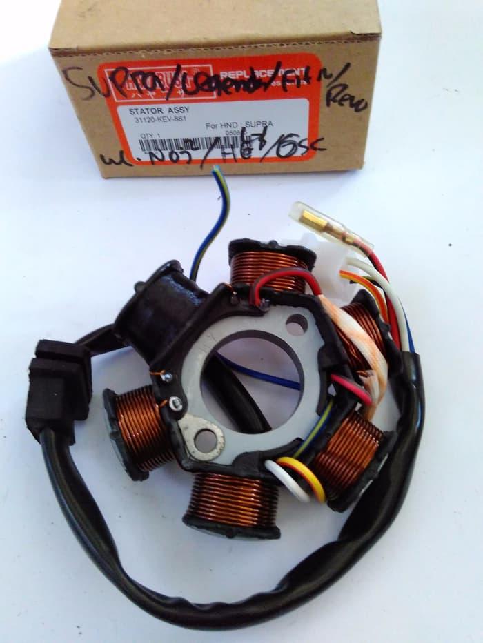 SPUL STATOR ASSY SUPRA LEGENDA REVO SUPRA FIT NEW spul stator assy supra legenda revo supra fit new