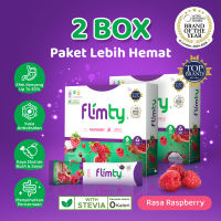 Flimty Fiber - Bundling 2 Box - Paket Lebih Hemat! - Rasa Raspberry