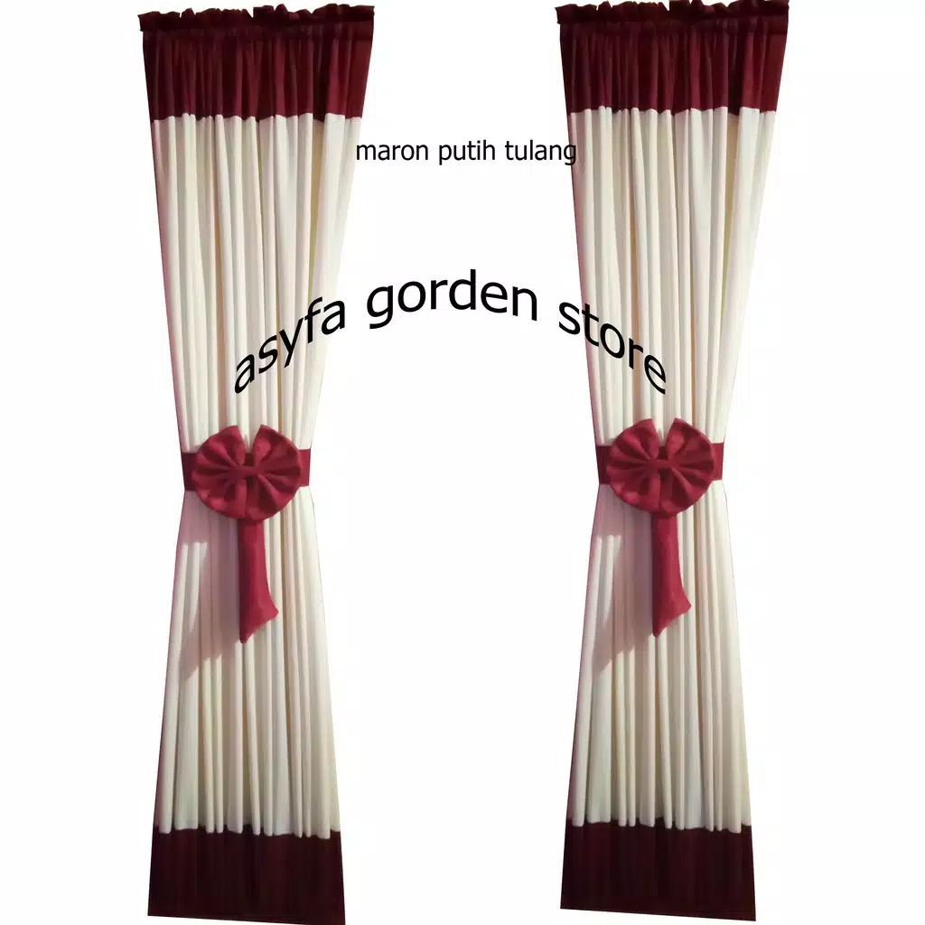 Gorden gordeng hordeng spiral pita ikat kupu kupu tebal gorden gordeng hordeng spiral pita ikat kupu kupu tebal