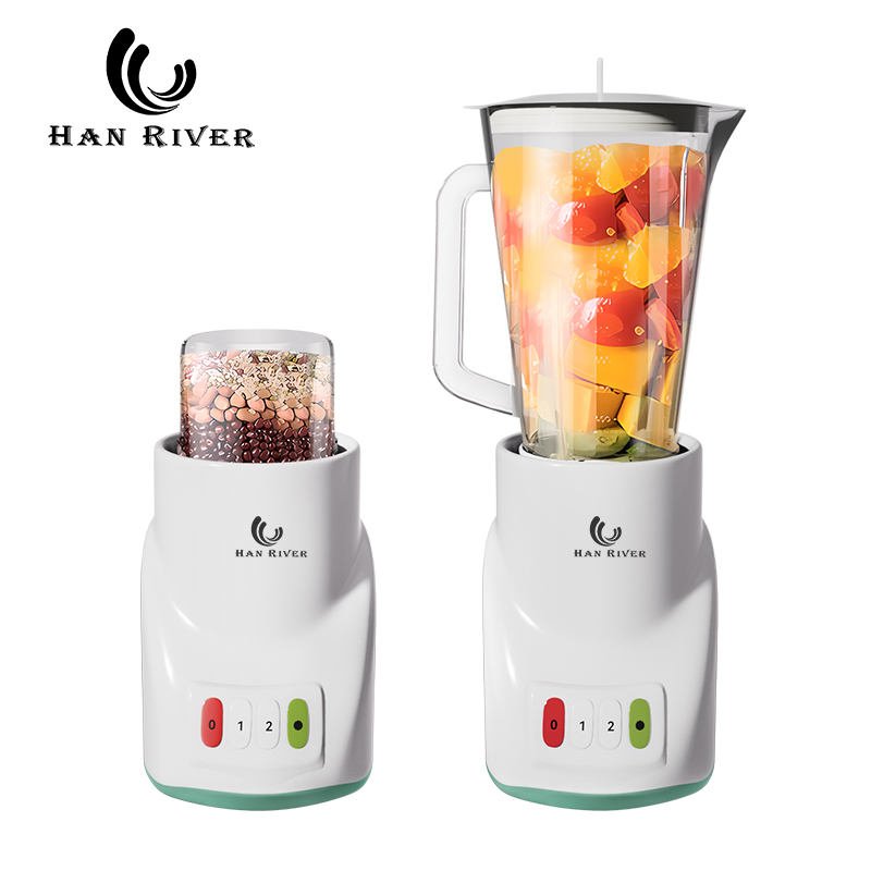 HAN RIVER Blender 1 L/(Garansi 365 hari/bisa COD)/Ice Crusher/blender serba guna/Smart Control