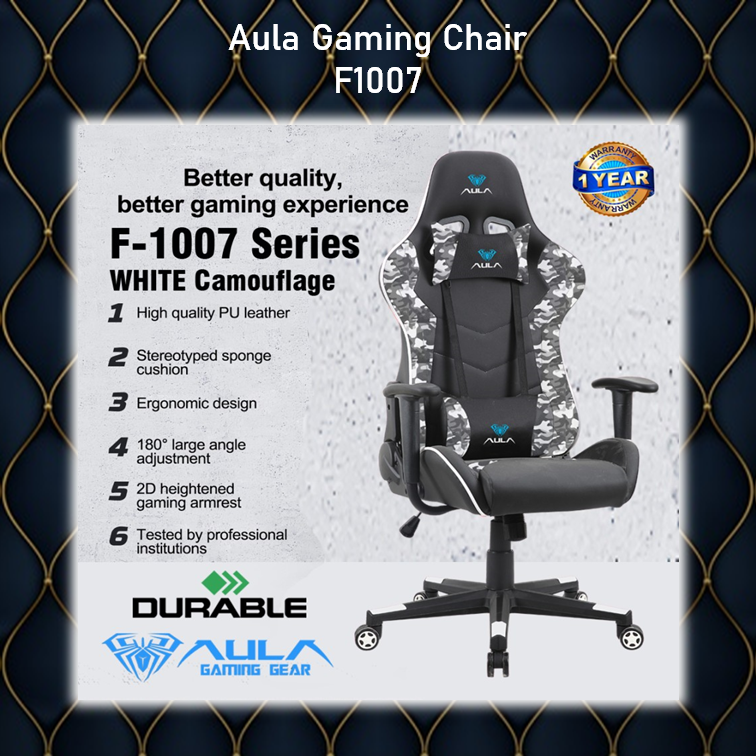 Kursi Gaming/Gaming Chair termurah AULA F1007 Trend Baru