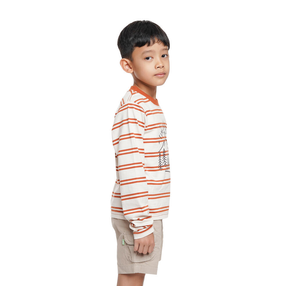 JR MOORLAND STRIPE LS TEES (910009616)