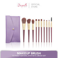 Jacquelle Complete Me Brush Set 10 Essential Kuas Makeup Brushes Dengan Pouch