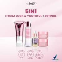 Nuface Skincare Fuji Paket 5IN1 Perawatan Mencerahkan Wajah / Perawatan Jerawat / Anti Penuaan