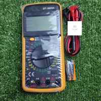 MULTIMETER TESTER DIGITAL DT9205A TOMBOL  ON OF  DT 9205 DT9205 AVOMETER VOLTMETER LENGKAP