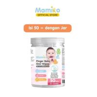 Mamiko Finger Baby Oral Wipes //Kasa Pembersih Lidah Gusi Gigi Mulut Bayi