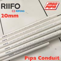 RIIFO 20mm Conduit 29 Meter Pipa Listrik PVC 20 mm Putih RIFENG