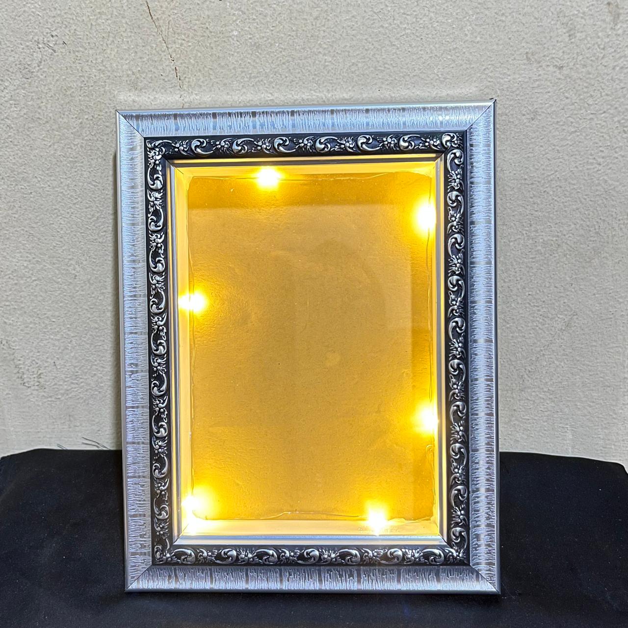 BINGKAI BUNGA KERING KACA LED 5R (18X13cm) MINI FRAME BOX 3D MAHAR SCRAPBOOK FIGURA HIASAN PIGURA MURAH