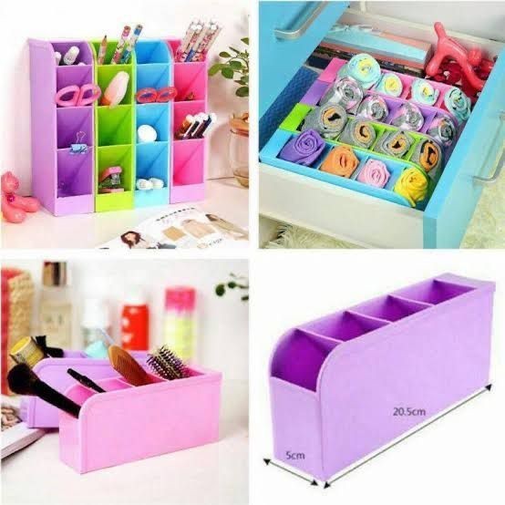 BCD - RAK PENSIL 4 SUSUN HOLDER PEN MARKER STATIONER BOX STAND MULTIFUNGSI