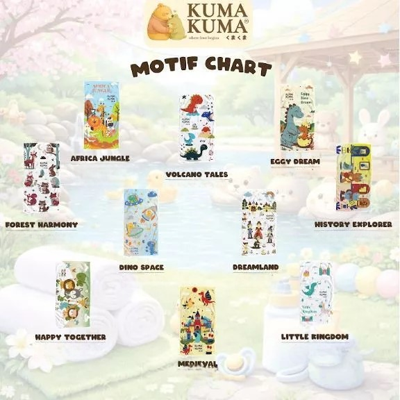 PNB249 KUMA KUMA HANDUK MANDI MIRACLE TOWEL UK 140 X 70CM / HANDUK YUKUMA COTTON 100 X 50CM