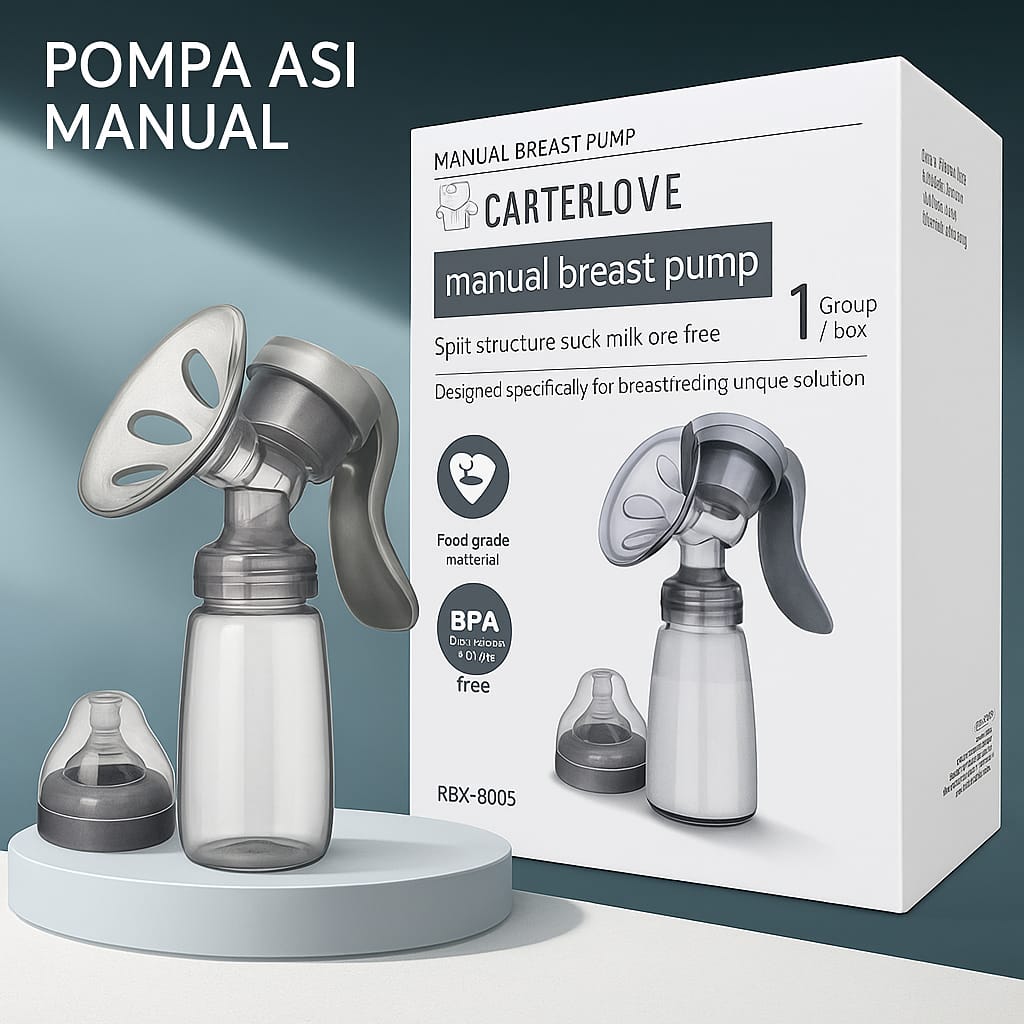 Pompa Asi Manual CarterLove Original / Breast Pump Manual / Pompa Asi CarterLove BPA Free