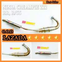 KNALPOT RACING CREAMPIE JOGJA ZZ1 NINJA R/RR/SS STAINLESS