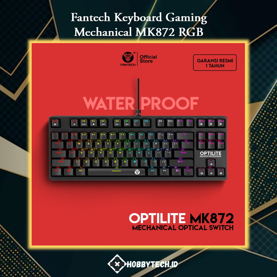 Fantech MK872 Optilite RGB Mechanical Optical Switch Keyboard Gaming