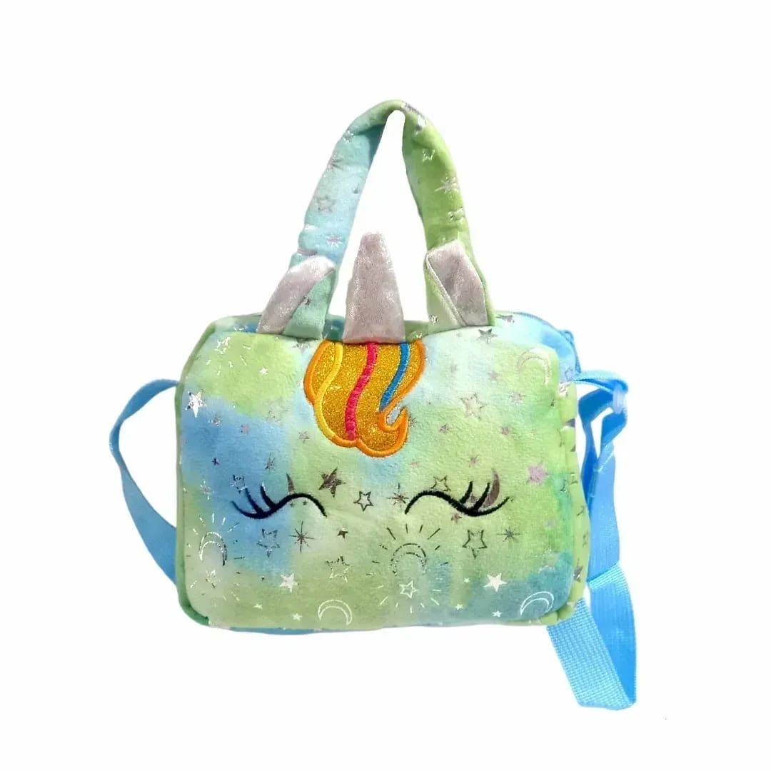 Sling Bag UNI STAR Tas selempang unicorn Lucu Tas Jalan Jalan Anak Lucu Dan Menggemaskan Kado Ultah Anak Perempuan