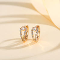 LANME JEWELRY Anting-anting Wanita Korean Style Anting mutiara New Zircon Earring for Women Gifts Jewelry Womens accessories AZ276