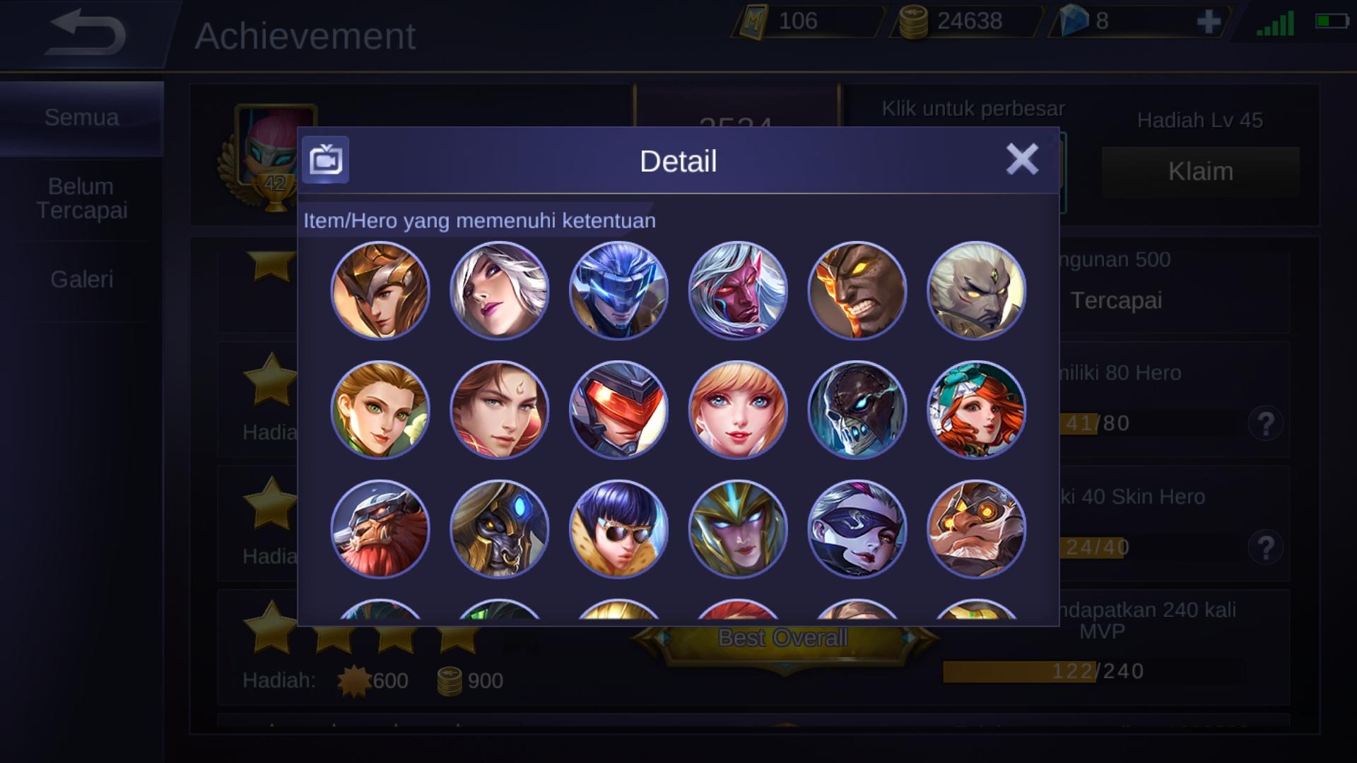 Akun Mobile Legend Januari 2019 - 3 Akun Mobile legend - 3
