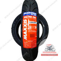 Ban Maxxis diamond 90/90 ring 14 MAXXIS DIAMOND MA-3DN TUBELESS Bonus Pentil untuk Beat Vario dll
